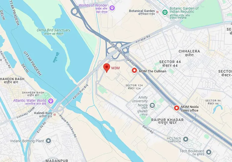 Layout Location Map